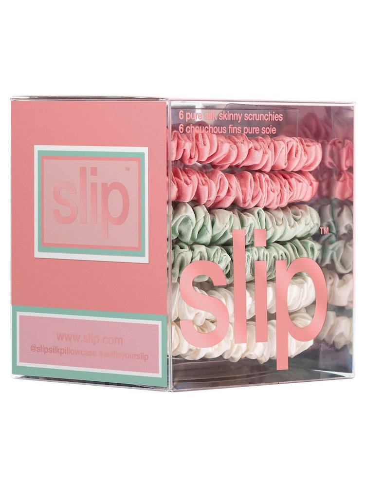 Slip Skinny 100% Pure Silk Scrunchies 6 Pack - Image 2 of 5