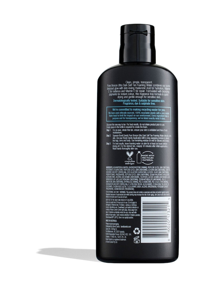 Bondi Sands Pure Bronze Self Tan Foaming Water in Ultra Dark 200ml - Image 5 of 5