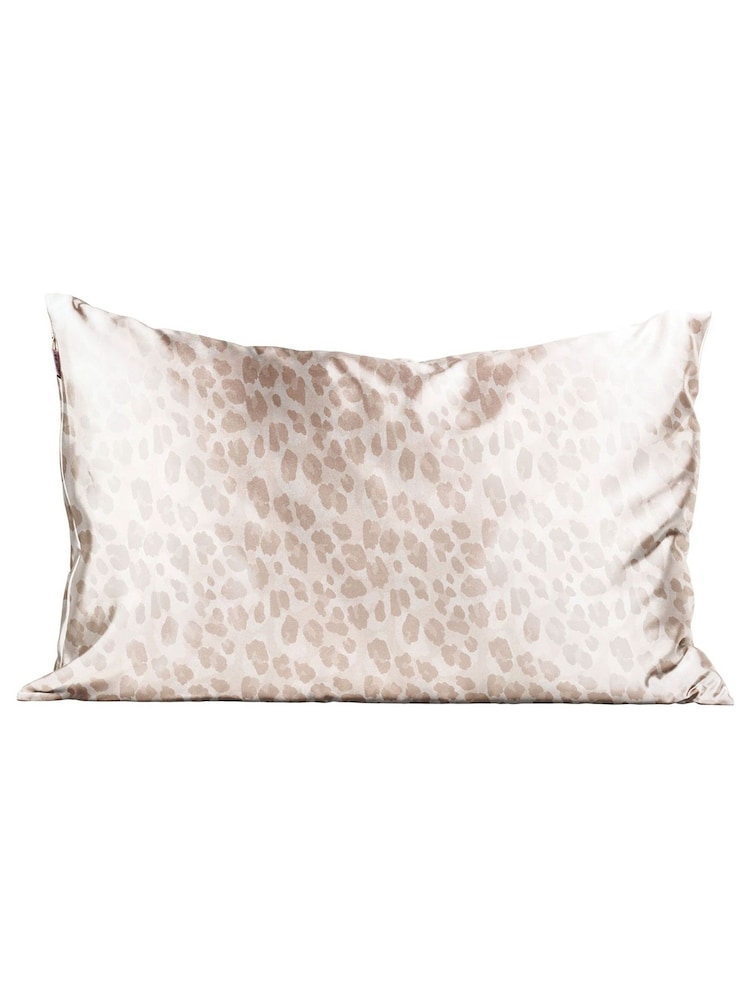 Kitsch Leopard Satin Pillowcase - Image 1 of 4 Kitsch Leopard Satin Pillowcase - Image 1 of 4