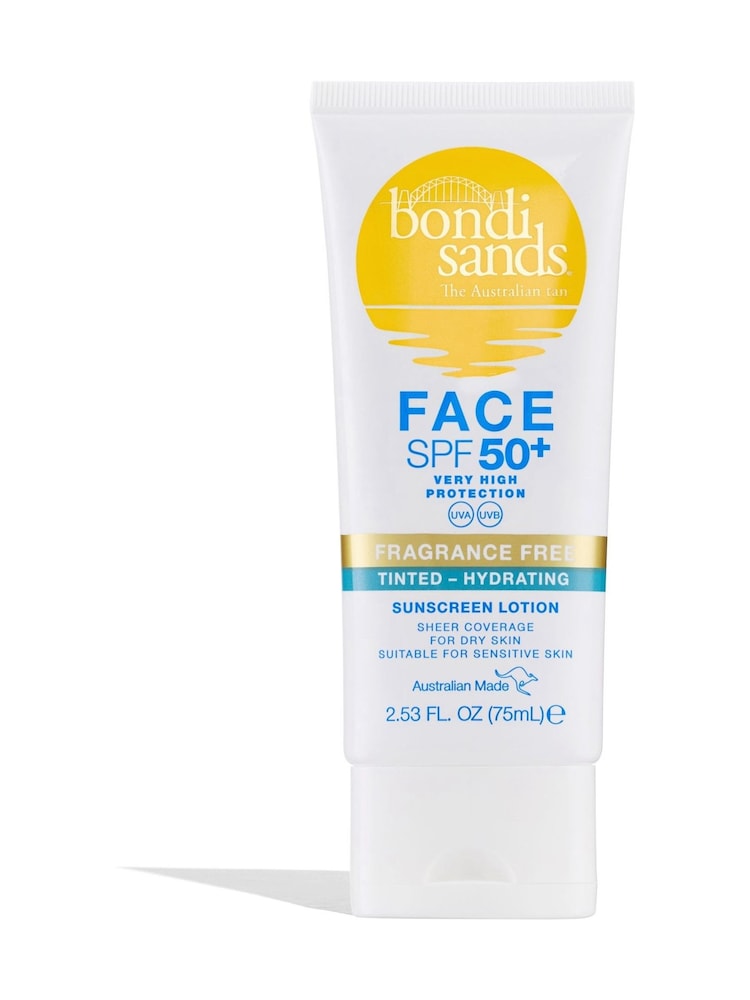 Bondi Sands SPF 50+ Fragrance Free Tinted Hydrating Face Lotion - Image 1 of 1