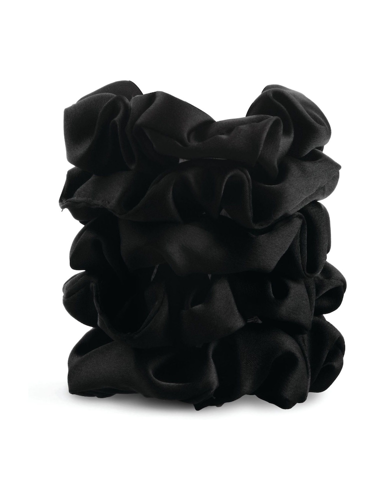 Kitsch Satin Sleep Scrunchies Pack of 5 - Image 3 of 3