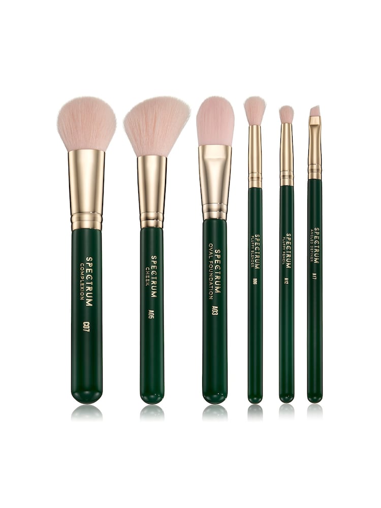 Spectrum Collections London Travel Book Make Up Brush Set 6 Piece - Image 2 of 3