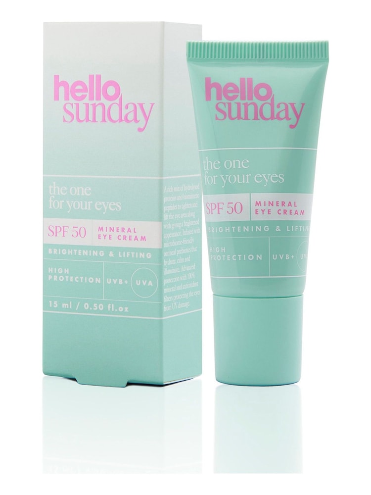 Hello Sunday The One For Your Eyes - Mineral Eye Cream SPF50 15ml - Image 1 of 6