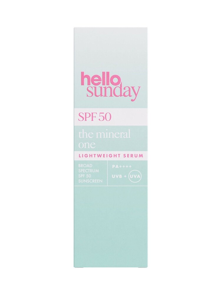 Hello Sunday The Mineral One SPF50 Lightweight Serum 30ml - Image 2 of 5 Hello Sunday The Mineral One SPF50 Lightweight Serum 30ml - Image 2 of 5