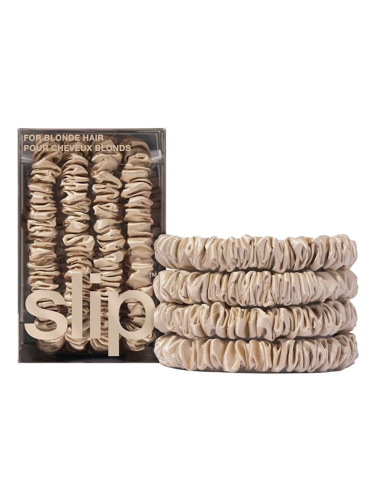 Slip Skinny 100% Pure Silk Scrunchies 4 Pack - Image 1 of 5