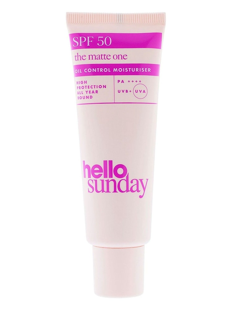 Hello Sunday The Matte One Oil Balancing Moisturiser SPF50 50ml - Image 1 of 2