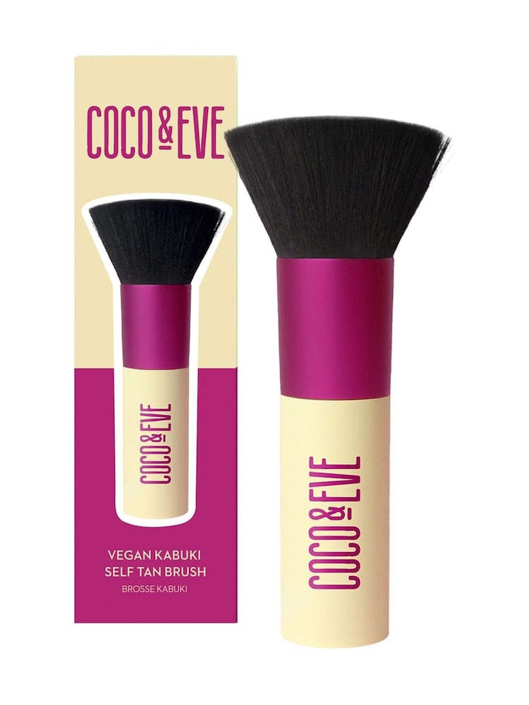 Coco & Eve Sunny Honey Deluxe Vegan Kabuki Brush - Image 1 of 5