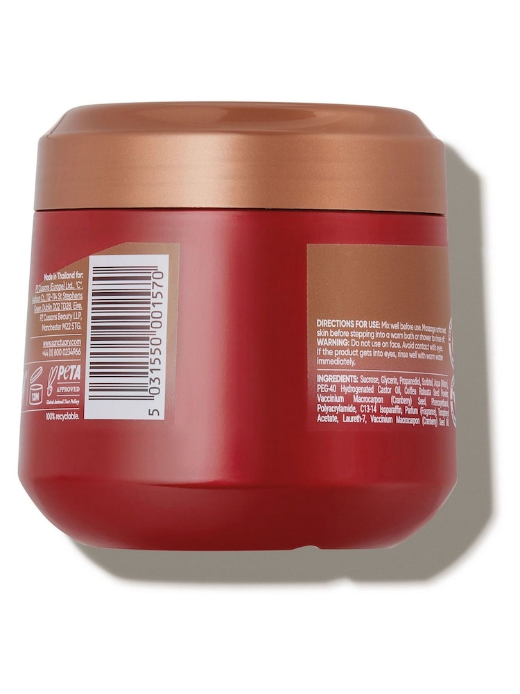Sanctuary Spa Ruby Oud Coffee Scrub 300ml - Image 5 of 5