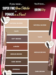 Too Faced Slim Superfine Detailer Ultra Brow Pencil - Image 4 of 4