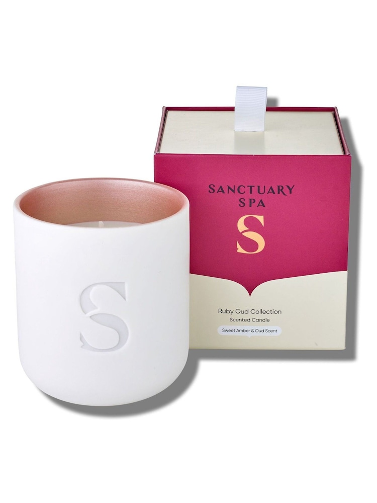Sanctuary Spa Ruby Oud Scented Candle - Image 1 of 4