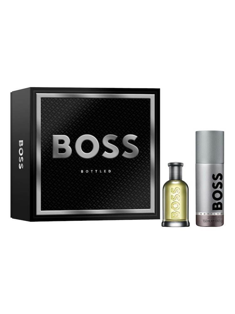 BOSS Bottled Eau de Toilette 50ml & Deodorant Spray 150ml Gift Set (Worth £83) - Image 1 of 5