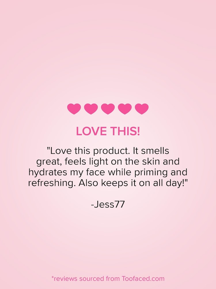 Too Faced Hangover Doll-Size 3-in-1 Setting Spray 30ml - Image 2 of 2
