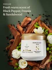 Sanctuary Spa Golden Sandalwood Sand and Salt Scrub - Image 2 of 5