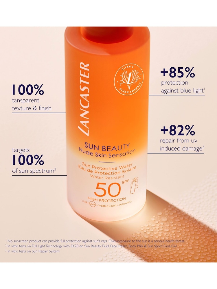 Lancaster Sun Beauty Protective Water SPF50 150ml - Image 5 of 5