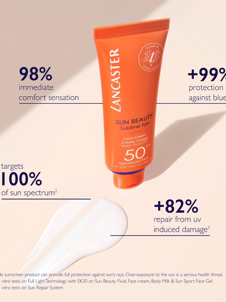 Lancaster Sun Beauty Face Cream SPF50 50ml - Image 5 of 5