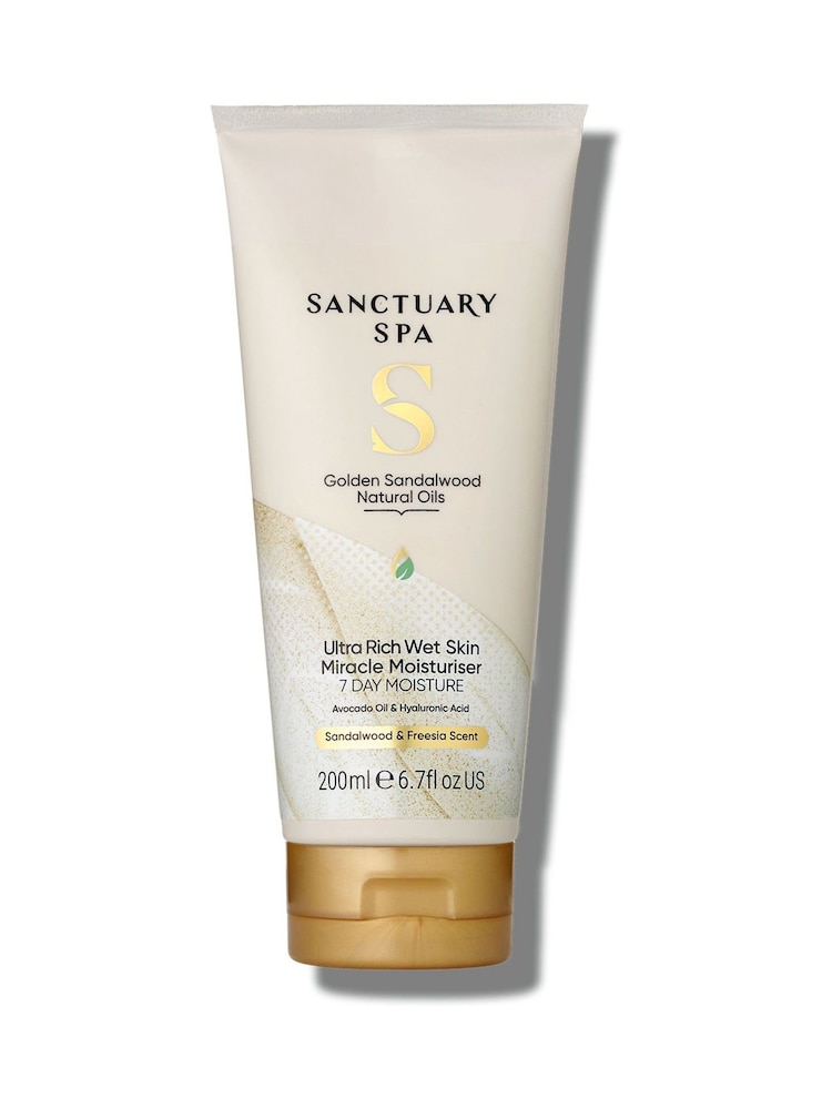 Sanctuary Spa Golden Sandalwood Wet Skin Moisture Miracle 200ml - Image 1 of 5