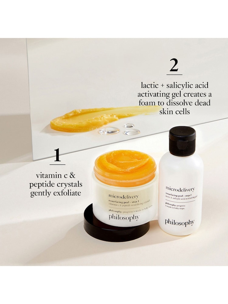 Philosophy Microdelivery Vitamin C Resurfacing Peel Gift Set - Image 2 of 5