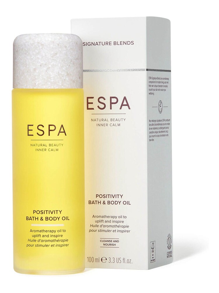 ESPA Positivity Bath and Body Oil 100ml - Image 2 of 4