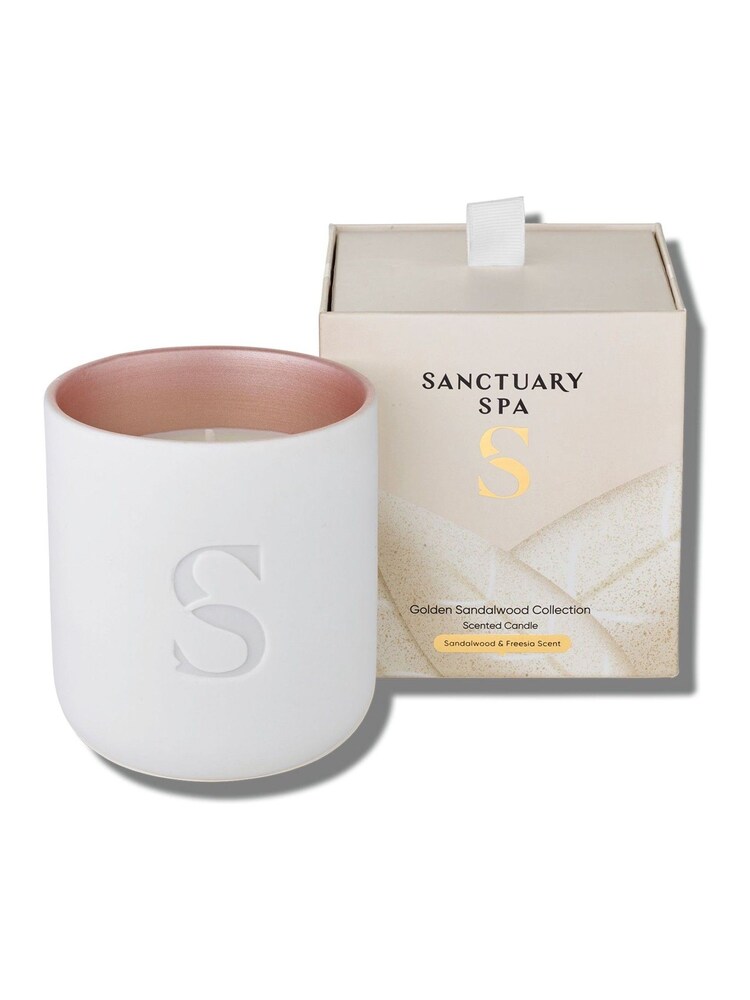 Sanctuary Spa Golden Sandalwood Candle - Image 1 of 5