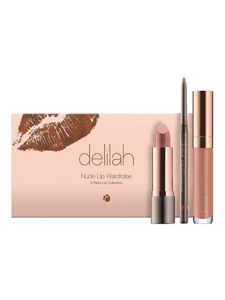 Delilah Nude Lip Trio Gift Set - Volume 2 (Worth £71) - Image 1 of 4