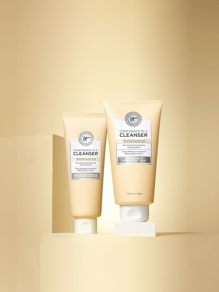 IT Cosmetics Confidence in a Cleanser Hydrating Facial Cleanser Serum Travel Size - Image 2 of 8