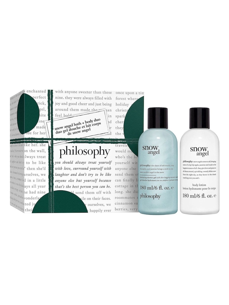 Philosophy Snow Angel Cleanse and Moisturise Gift Set - Image 3 of 3