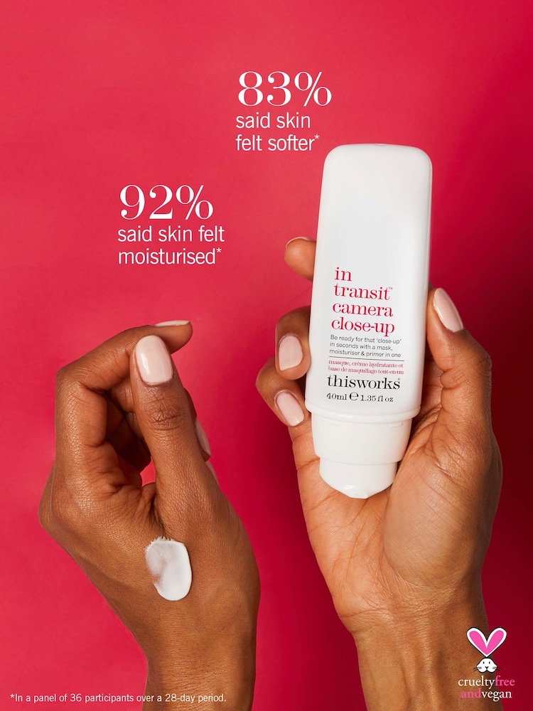 This Works In Transit Camera Close Up Moisturiser & Primer - Image 4 of 4