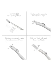 Tweezerman Brow Razor Replacement Blades - Image 2 of 3