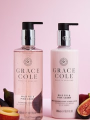 Grace Cole Wild Fig & Pink Cedar Hand & Body Lotion 300ml - Image 2 of 5