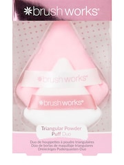 Brush Works Triangular Powder Puff Duo - Image 1 of 5