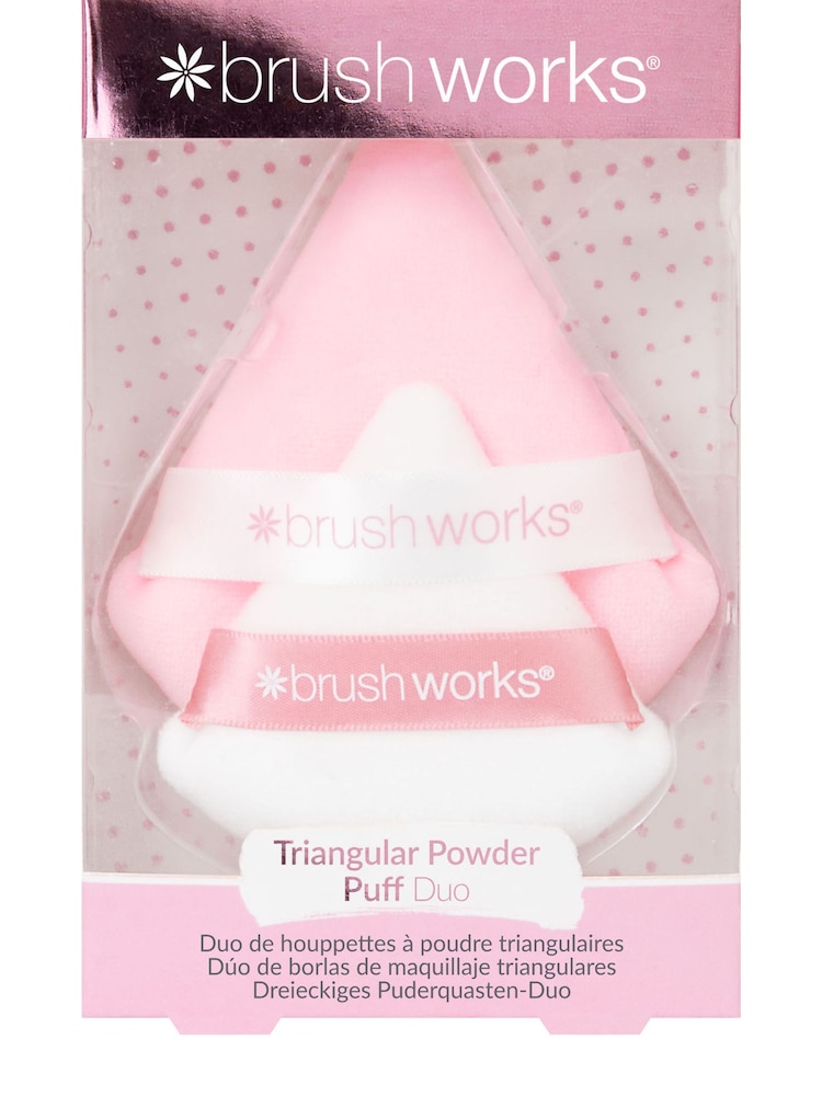 Brush Works Triangular Powder Puff Duo - Image 1 of 5