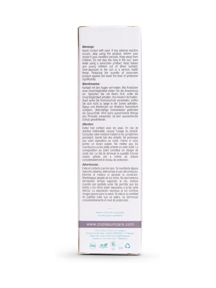 COOLA Face Mineral Matte Sun Cream Tint SPF30 50ml - Image 3 of 3