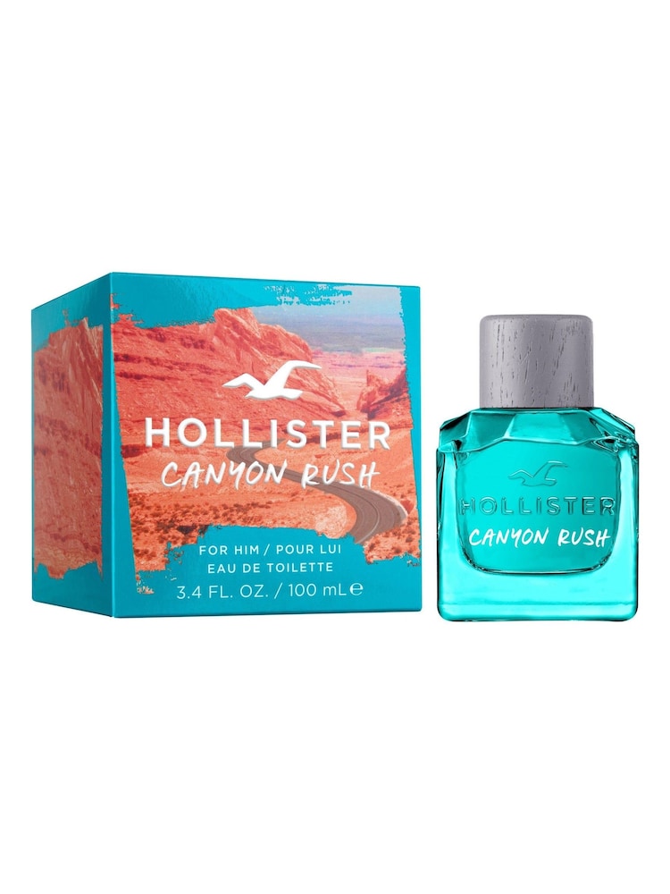 Hollister Canyon Rush for Him Eau De Toilette 100ml - Image 2 of 5 Hollister Canyon Rush for Him Eau De Toilette 100ml - Image 2 of 5