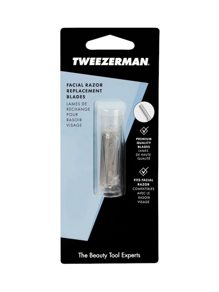Tweezerman Facial Razor Replacement Blade Refills - Image 1 of 4