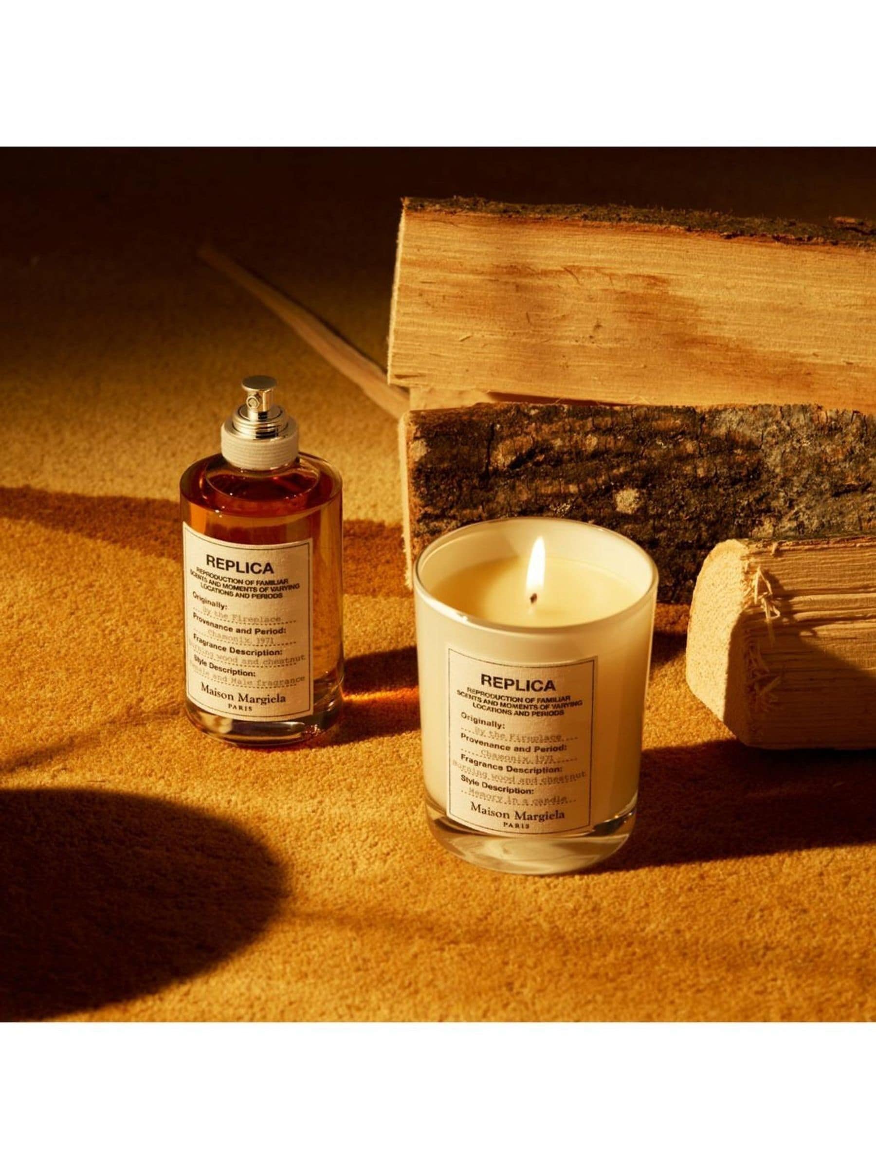 Buy Maison Margiela Replica By The Fire Place Candle 165g from the
