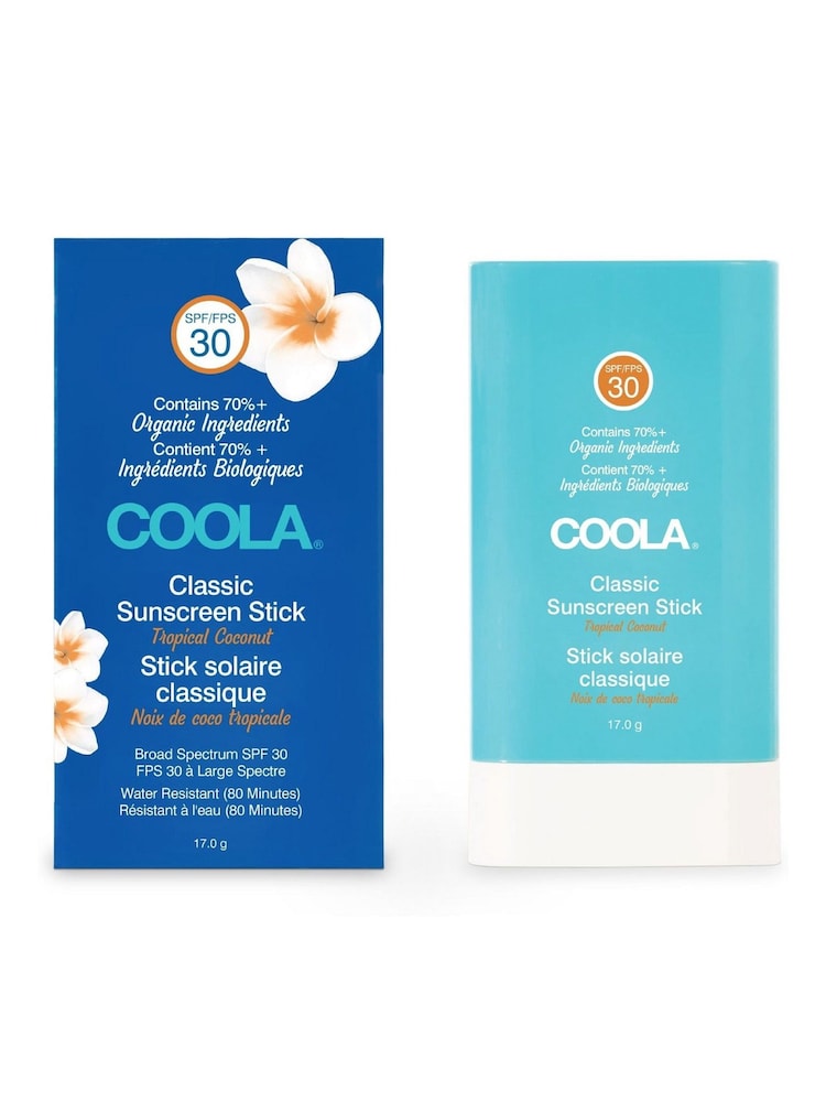 COOLA Classic On the Go Suncream Stick SPF30 Coconut 17g - Image 1 of 1