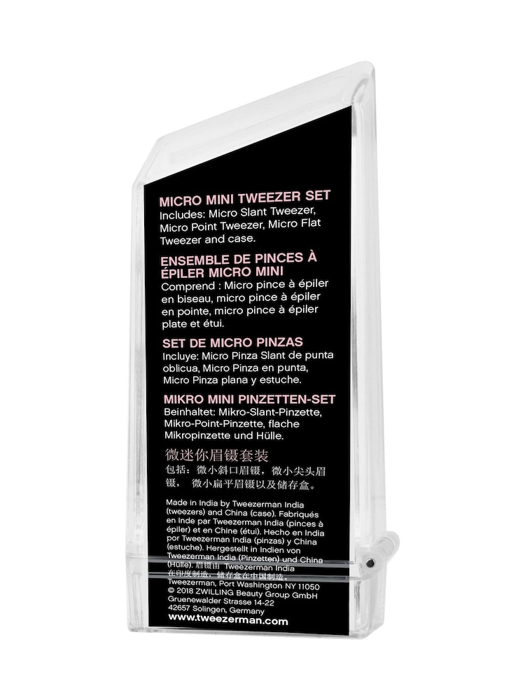 Tweezerman Micro Mini Tweezer Set - Image 2 of 4