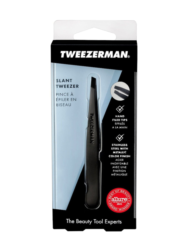 Tweezerman Black Matte Slant Tweezer - Image 3 of 3