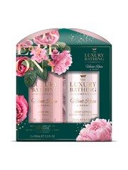 The Luxury Bathing Company Velvet Rose and Peony Glamourous Glow Gift Set - Image 1 of 1