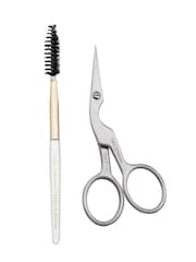 Tweezerman Brow Shaping Scissors & Brush - Image 1 of 1