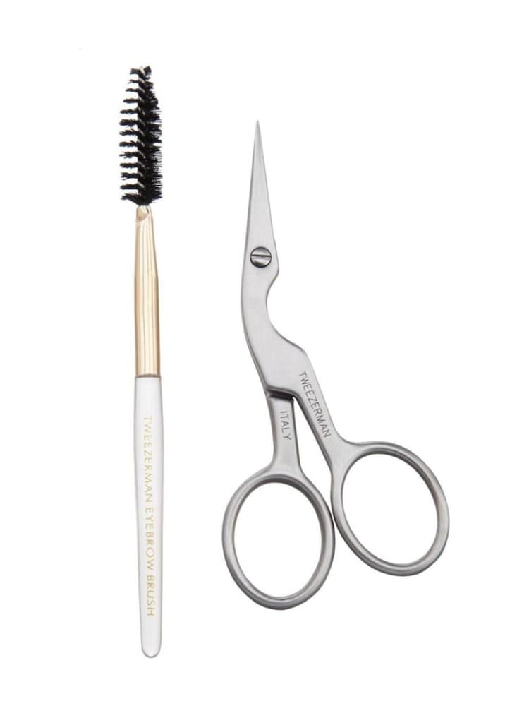 Tweezerman Brow Shaping Scissors & Brush - Image 1 of 1