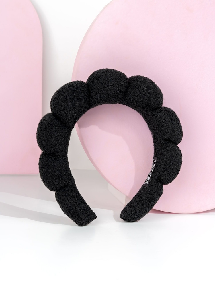 Brush Works Cloud Terry Cloth Makeup Headband - Image 2 of 5