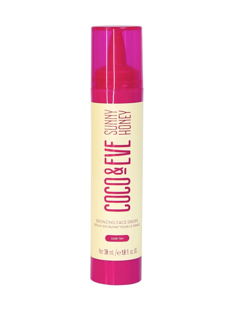 Coco & Eve Sunny Honey Bronzing Face Drops 30ml - Image 1 of 5