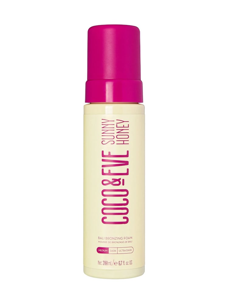 Coco & Eve Sunny Honey Bali Bronzing Self Tan Foam Full Size - Image 1 of 5