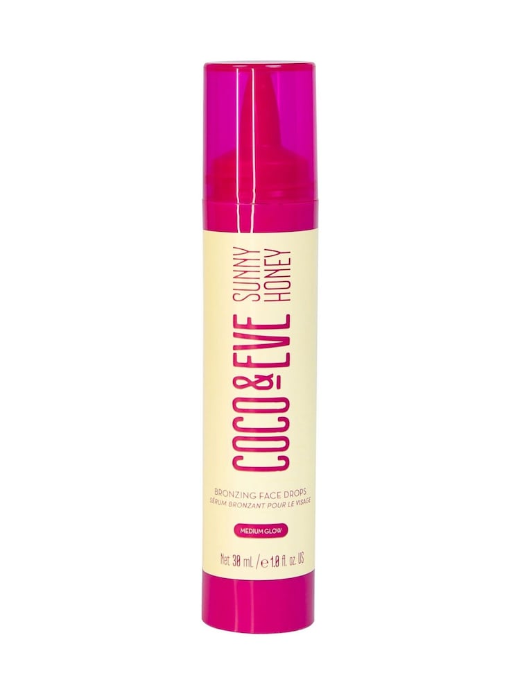 Coco & Eve Sunny Honey Bronzing Face Drops 30ml - Image 1 of 5