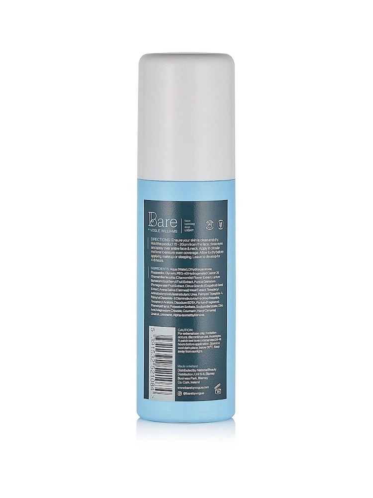 Bare By Vogue Face Tanning Mist 125ml - Image 2 of 5