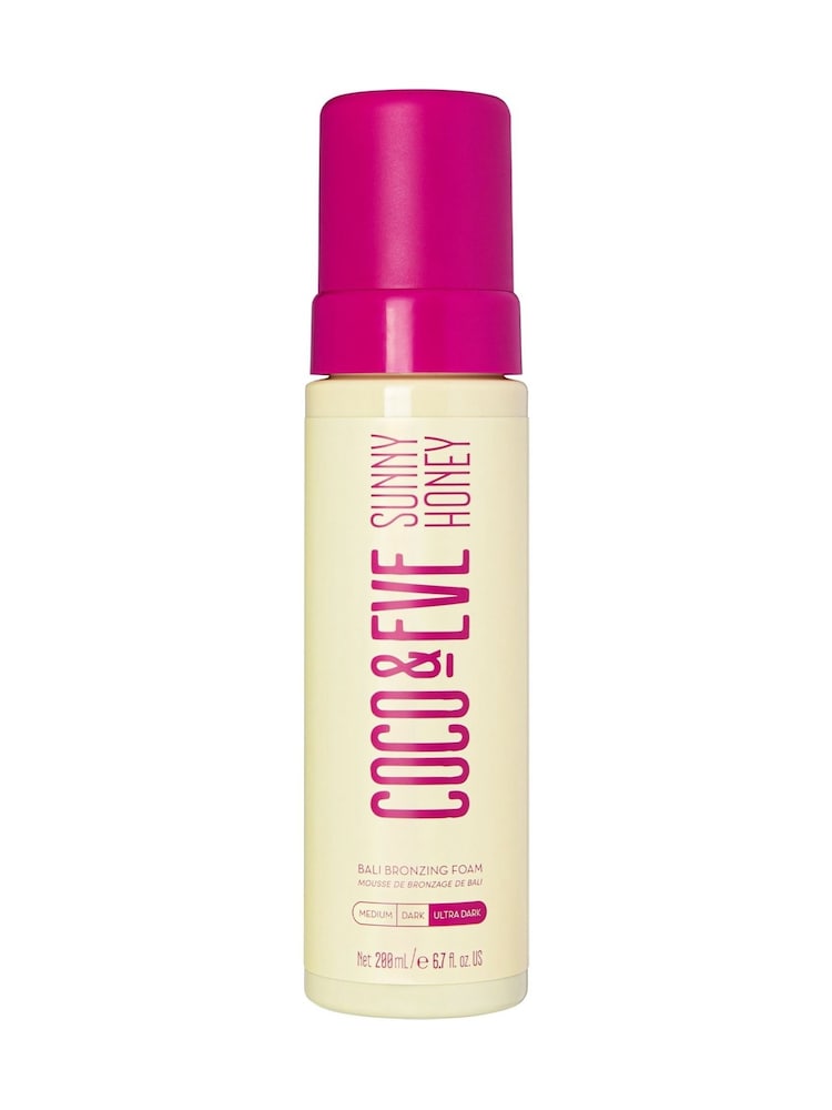 Coco & Eve Sunny Honey Bali Bronzing Self Tan Foam Full Size - Image 1 of 4