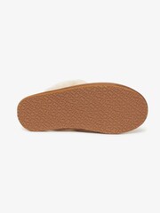 Superdry Brown Suede Mules Slippers - Image 6 of 8