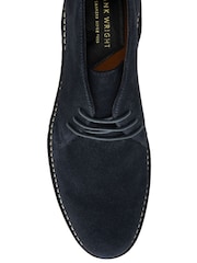 Frank Wright Brown Mens Suede Lace-Up Desert Boots - Image 4 of 4