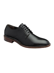 Черный - Frank Wright Mens Leather Lace-Up Derby Shoes - Image 1 of 4